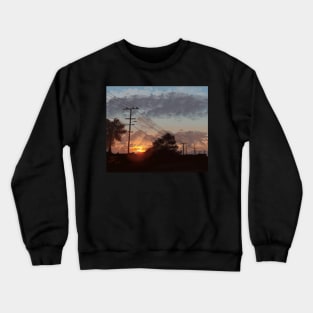 Sunset in the Sunset Crewneck Sweatshirt